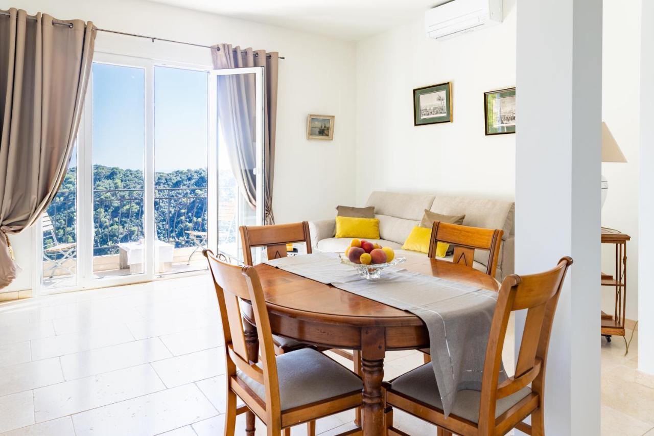 Villa La Florentina, Sea-side apartment between Nice&Monaco Villefranche-sur-Mer Exterior foto