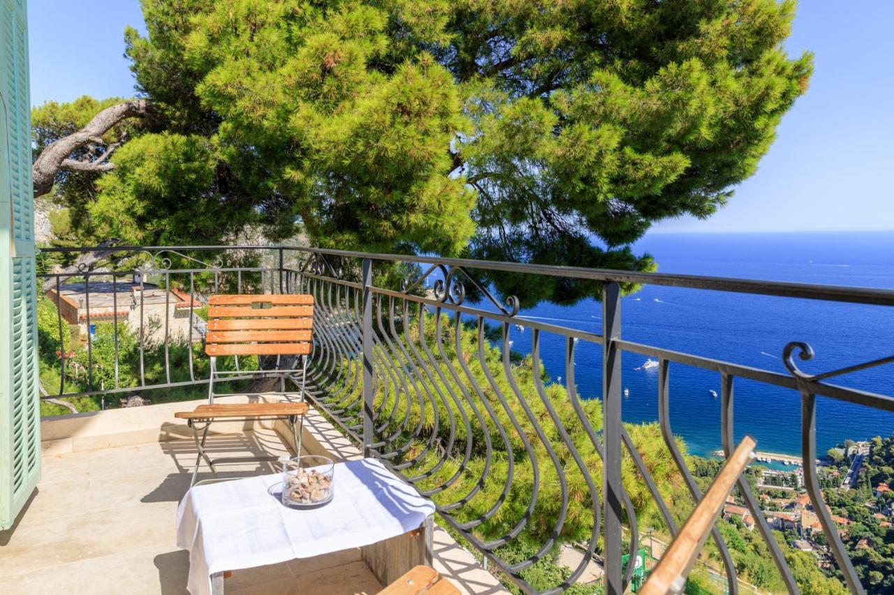 Villa La Florentina, Sea-side apartment between Nice&Monaco Villefranche-sur-Mer Exterior foto